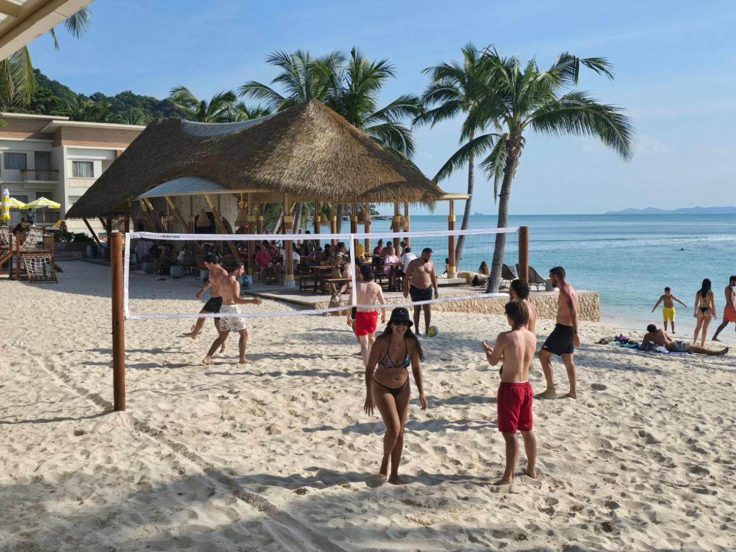 Cocohut Beach Resort Koh Phangan Haad Rin Bagian luar foto